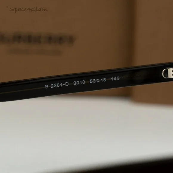 BRAND NEW Burberry BE2361D 3010 Dark Green Demo Square Unisex Eyeglasses
